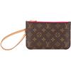 Louis Vuitton Pre-Owned - Pouch Neverfull con monogramma 2020 - Donna - pelle/tela - Taglia unica - Marrone