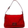 Fendi Pre-Owned - Borsa a spalla Mamma Forever micro in nylon con motivo Zucchino 2010-2025 - Donna - pelle di vitello/nylon - Taglia unica - Rosso