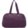 Bottega Veneta Pre-Owned - Borsa a spalla in nappa con motivo Intrecciato 2012-2024 - Donna - nappa - Taglia unica - Viola
