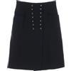 CHANEL Pre-Owned - Gonna a portafoglio Coco-mark 1986-1988 - Donna - lana - Taglia unica - Nero