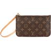 Louis Vuitton Pre-Owned - Pouch Neverfull con monogramma 2014 - Donna - tela/pelle - Taglia unica - Marrone