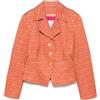 Christian Lacroix Pre-Owned - Giacca con motivo jacquard anni '80 - Donna - acrilico/seta/poliestere/poliammide - 40 - Arancione