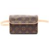 Louis Vuitton Pre-Owned - Borsa a tracolla Florentine con monogramma 2001 - Donna - PVC - Taglia unica - Marrone