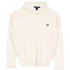 Louis Vuitton Pre-Owned - Top con ruches in lana - Donna - poliammide/lana/poliestere/elastam - S - Toni neutri