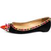Christian Louboutin Pre-Owned - Pumps con borchie - Donna - pelle di vitello/pelle di vitello/pelle scamosciata di vitello - 35.5 - Nero
