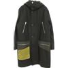Hermès Pre-Owned - Cappotto con cappuccio anni 2010 - Uomo - lana/poliuretano/cashmere/cupro - 50 - Verde
