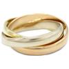 Cartier - Anello Trinity in oro giallo 18 carati 2010 - Donna - oro giallo 18kt/oro bianco 18kt/oro rosa 18kt - Taglia unica