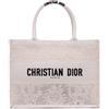 Christian Dior Pre-Owned - Borsa tote D Lace Sun Book media in tela con ricamo 2023 - Donna - tela - Taglia unica - Bianco