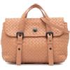 Bottega Veneta Pre-Owned - Borsa a tracolla con motivo Intrecciato e battente 2012-2024 - Donna - pelle di vitello - Taglia unica - Marrone