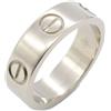 Cartier - Anello Love in oro bianco 18 carati - unisex - oro bianco 18kt - 49 - SILVER