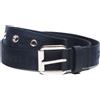 Christian Dior Pre-Owned - Cintura con logo jacquard 2010-2020 - Donna - nylon - Taglia unica - Blu