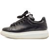 Alexander McQueen Pre-Owned - Sneakers oversize in pelle - Donna - gomma/pelle/pelle di vitello - 37 - Nero