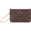Louis Vuitton Pre-Owned - Pouch Neverfull con monogramma 2020 - Donna - pelle/tela - Taglia unica - Marrone