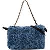 Loewe Pre-Owned - Borsa a tracolla Flamenco Purse media in denim 2025 - Donna - Denim - Taglia unica - Blu