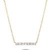 LB Exclusive - Collana in oro giallo 14 carati con diamanti - Donna - oro giallo 14kt/diamanti - Taglia unica