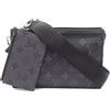 Louis Vuitton Pre-Owned - Portafoglio Gaston 2021 - Uomo - PVC - Taglia unica - Nero