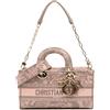 Christian Dior Pre-Owned - Borsa a tracolla Lady D Joy media in tela con ricamo Toile De Jouy 2023 - Donna - tela - Taglia unica - Grigio