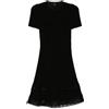Louis Vuitton Pre-Owned - Abito a maniche corte anni '90-2000 - Donna - viscosa - 34 - Nero