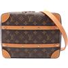 Louis Vuitton Pre-Owned - Borsa a mano Soft Trunk 2019 - Donna - tela/pelle di vitello - Taglia unica - Marrone