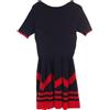 Louis Vuitton Pre-Owned - Abito in maglia anni 2010 - Donna - poliammide/lana/cashmere - XL - Blu