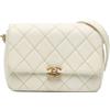 CHANEL Pre-Owned - Borsa a tracolla Melody piccola in pelle Caviar trapuntata con battente e catena 2021-2024 - Donna - pelle caviar - Taglia unica -