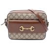 Gucci Pre-Owned - Borsa a tracolla Morsetto 1955 piccola in tessuto GG Supreme 2016-2025 - Donna - tessuto/pelle di vitello - Taglia unica - Marrone