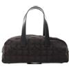 CHANEL Pre-Owned - Borsa a mano New Travel Line 2004-2005 - Donna - tela/pelle - Taglia unica - Marrone