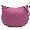 Bottega Veneta Pre-Owned - Borsa a tracolla con design Intrecciato in nappa 2012-2024 - Donna - nappa - Taglia unica - Viola