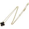 Van Cleef & Arpels - Collana Alhambra in oro giallo 18 carati con onice anni 2010 - Donna - oro giallo 18kt/onice - Taglia unica