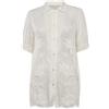 Stella McCartney Pre-Owned - Blusa con ricamo - Donna - cotone - M - Bianco