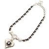 CHANEL Pre-Owned - Collana con pendente CC 1986-1988 - Donna - placcatura in oro/perla artificiale - Taglia unica