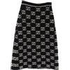 Gucci Pre-Owned - Gonna midi GG in lana anni 2010 - Donna - lana - S - Nero