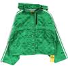 Gucci Pre-Owned - x adidas Giacca in misto cotone con monogramma jacquard anni 2010 - Donna - viscosa/cotone/poliammide/poliammide - 40 - Verde