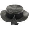 Saint Laurent Pre-Owned - Cappello intrecciato 2024 - Donna - cotone/viscosa - S - Nero