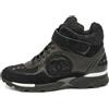 CHANEL Pre-Owned - Sneakers CC con inserti - Donna - tessuto/gomma/tessuto/pelle scamosciata - 38 - Nero