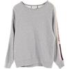 Gucci Pre-Owned - Maglione Sylvie con decorazione Web anni 2010 - Uomo - poliammide/cotone - L - Grigio