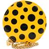 Louis Vuitton Pre-Owned - Yayoi Kusama Vernis Dots Infinity 2012 - Donna - pelle lucida - Taglia unica - Giallo