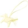 Hermès Pre-Owned - Ciondolo Pegasus 2023 - Donna - pelle di agnello - Taglia unica - Giallo