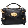 Miu Miu Pre-Owned - Borsa a mano in pelle two-way 2004 - Donna - pelle - Taglia unica - Nero