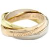 Cartier - Anello Trinity in oro giallo 18kt anni 2010 - Donna - oro giallo 18kt/oro bianco 18kt/oro rosa 18kt - 50
