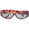 Gucci Pre-Owned - Occhiali da sole cat-eye anni '90 - Donna - acetato - Taglia unica - Marrone
