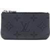 Louis Vuitton Pre-Owned - Portafoglio Monogram-Eclipse 2024 - Donna - PVC/pelle di vitello - Taglia unica - Nero