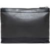 Balenciaga Pre-Owned - Clutch Navy Clip media 2000-2020 - Donna - pelle - Taglia unica - Nero