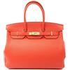 Hermès Pre-Owned - Borsa a mano Birkin Retourne 35 in pelle Togo 2013 - Donna - pelle di vitello - Taglia unica - Rosso