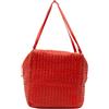 Bottega Veneta Pre-Owned - Borsa a spalla Intrecciato Cube in nappa 2011 - Donna - nappa - Taglia unica - Rosso