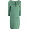CHANEL Pre-Owned - Abito corto 2010 - Donna - poliestere/cashmere - 38 - Verde