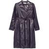 A.N.G.E.L.O. Vintage Cult - Cappotto di pelle anni 2010 - Donna - pelle/cupro - 40 - Viola