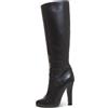 Dolce & Gabbana Pre-Owned - Stivali in pelle al ginocchio 120mm - Donna - pelle/pelle/pelle/gomma - 36 - Nero