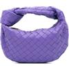 Bottega Veneta Pre-Owned - Borsa passepartout Intrecciato Jodie mini in nappa 2012-2025 - Donna - nappa - Taglia unica - Viola