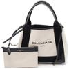 Balenciaga Pre-Owned - Borsa tote Navy XS Cabas anni 2000 - Donna - tela/pelle - Taglia unica - Bianco